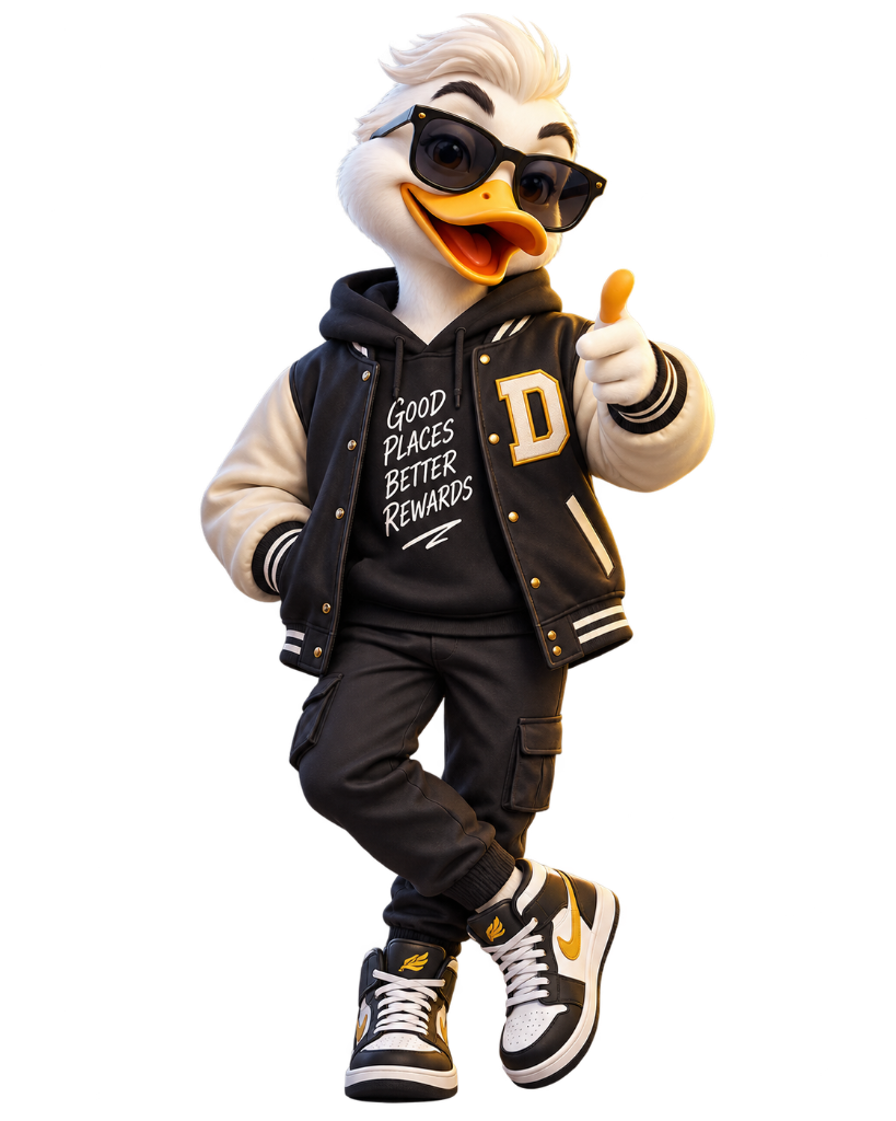 Loyal Duck Mascot